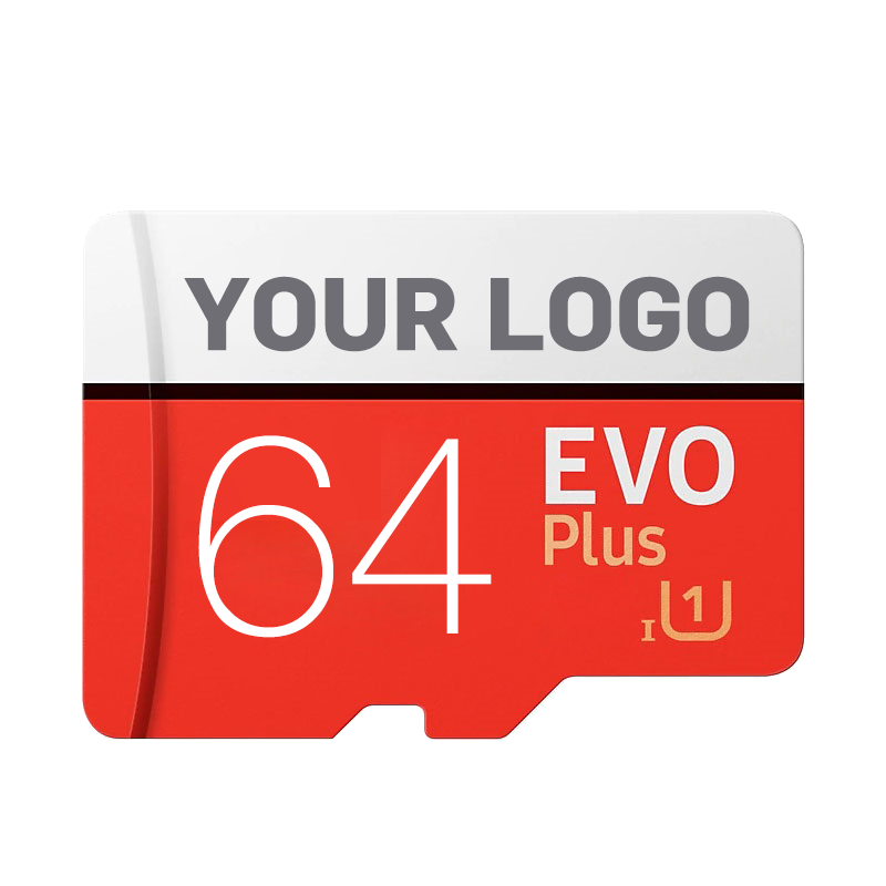 Red & Gold High-Speed SD Card 2GB-128GB