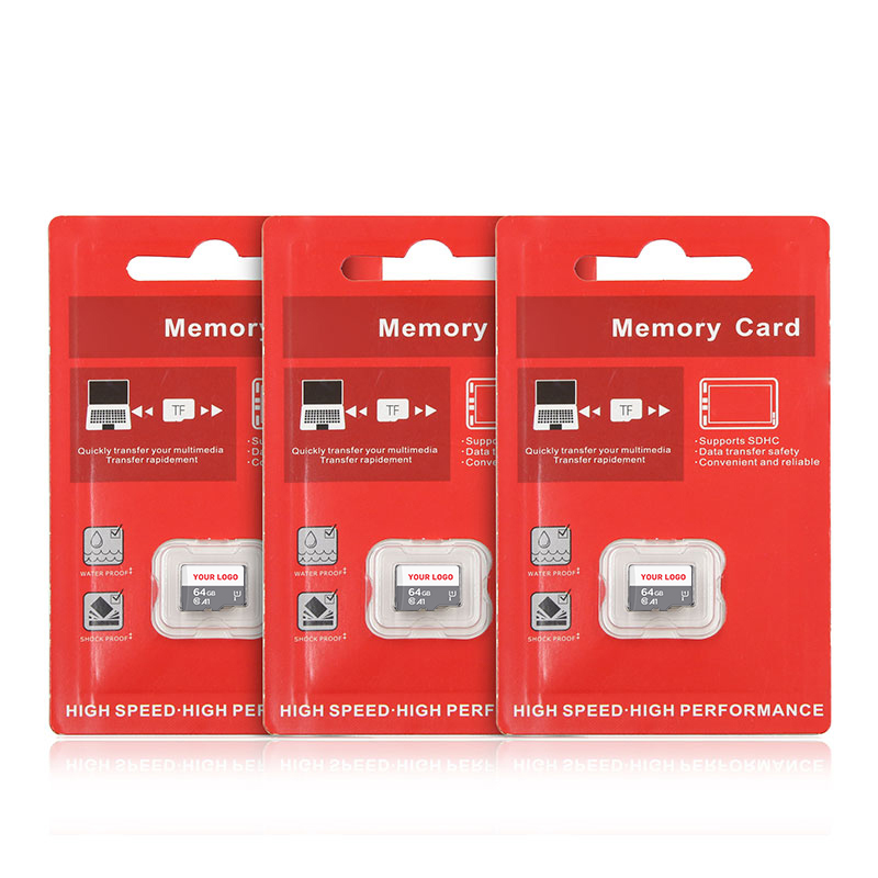 Wholesale White Gray Micro SD Memory Card 8GB-256GB